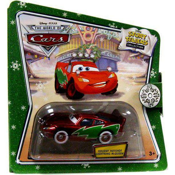 Disney Pixar Cars Holiday Hotshot Lightning McQueen Diecast Toy New Free Ship